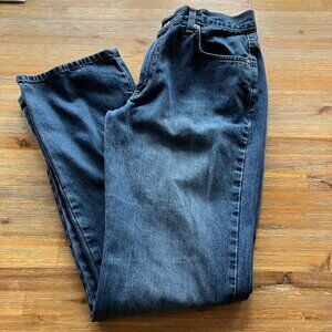Express Bootcut medium wash midrise size‎ 4 denim faded grunge boho jean